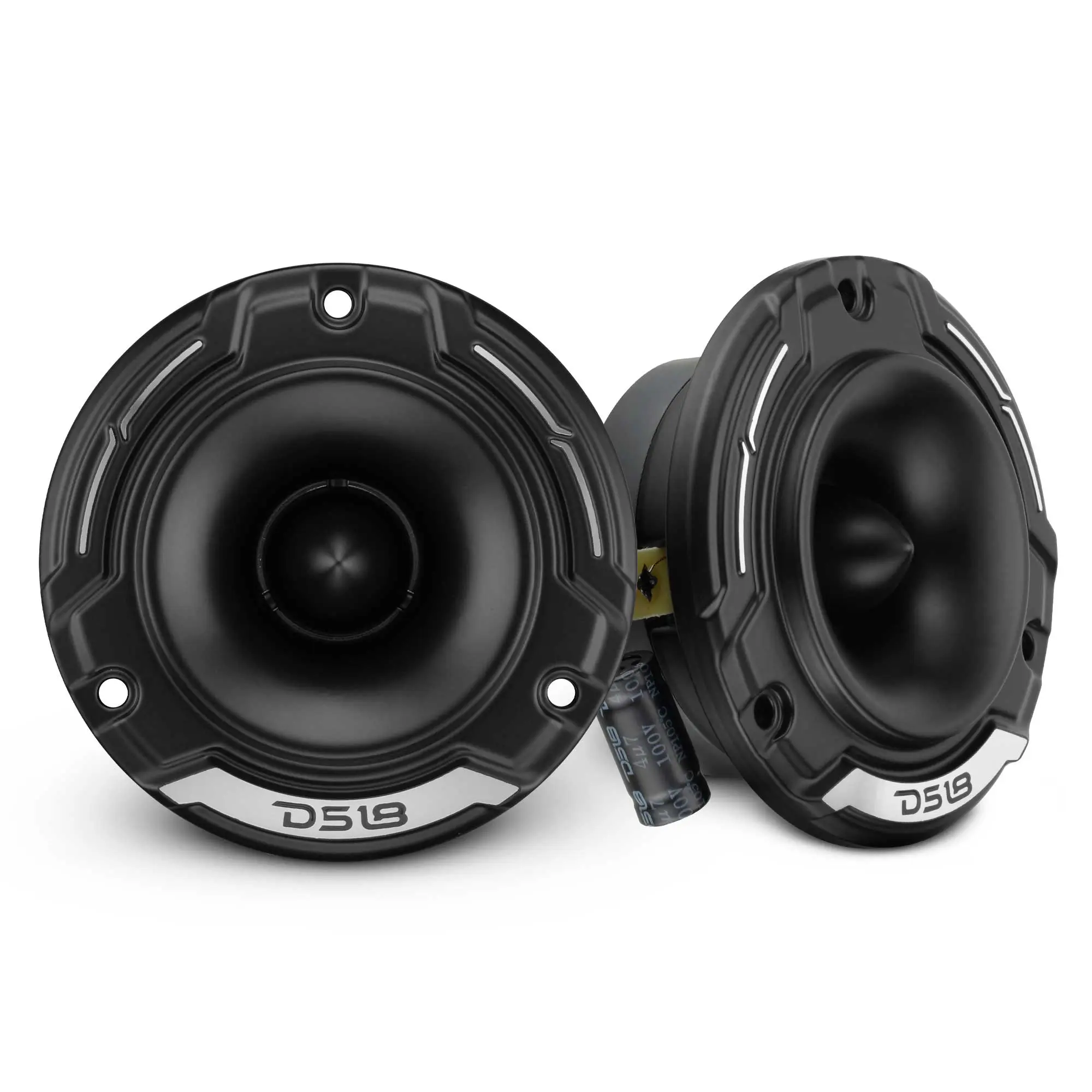 3.8" Shallow-Mount Super Bullet Compression Tweeter with 1" Aluminum Voice Coil | 100 Watts Rms 4-Ohm (PRO-TWZ1S)