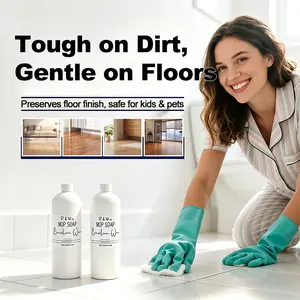 Mop Soap Highly Scented Fragrance, LongLasting Luxury Floor Cleaner for Hardwood,Tile, Laminate & Stone, Low Suds No ResidueFormula, All Mop Types, Made in USA, 32ozBrazilian Bliss Fragrance