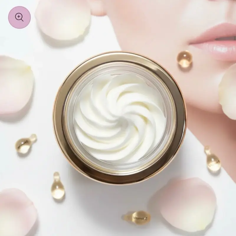 Whipped Beef Tallow & Organic cream with Collagen and Calendula Oil -Moringa  with Manzanilla smell / skin Moisturizer,100%Naturalral