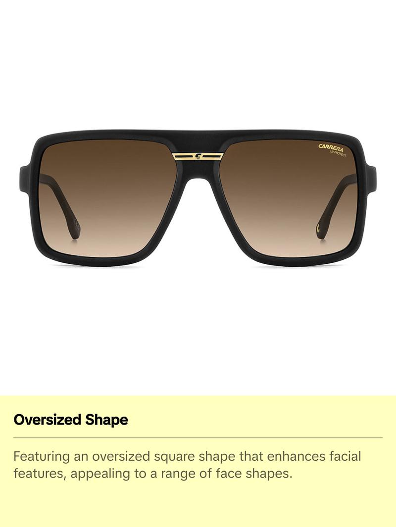 Victory C 09 Oversized Square Italian Sunglasses