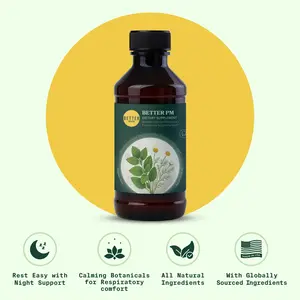 Betterbrand BetterPM | Nighttime Cough & Cold Support for Seasonal Wellness Herbal Supplement