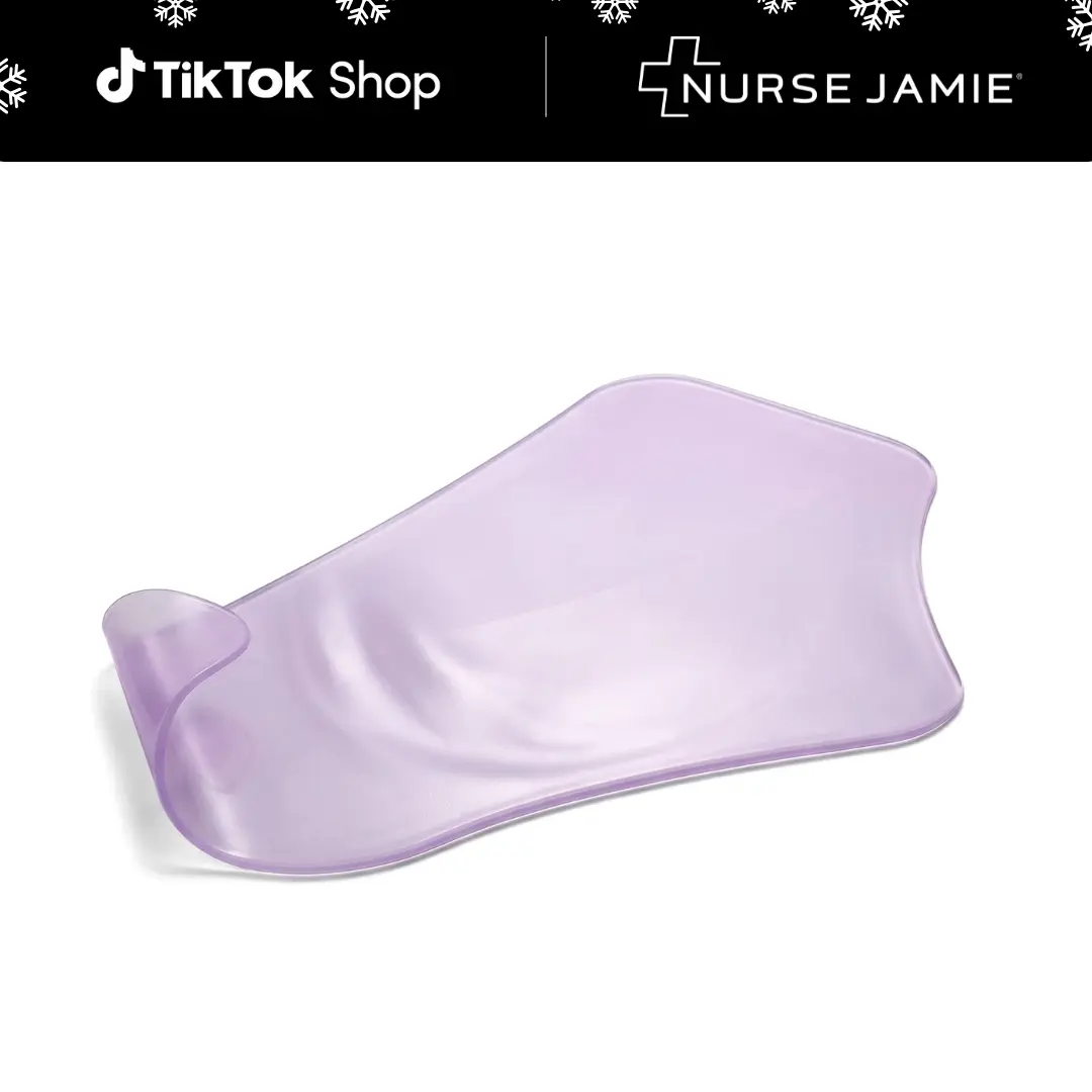 Nurse Jamie Skin Perfecting Silicone Wrap for Neck & Décolleté - Hydrating, Reusable, Non-Adhesive Treatment for Fine Lines & Radiant Skin