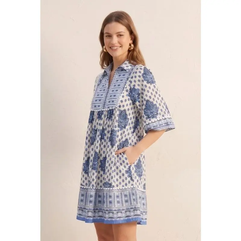 Southern Blue Belle Dress
