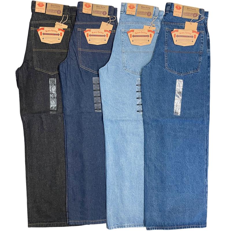 Kno Betta Men's Ultra Wide Leg Baggy Jeans