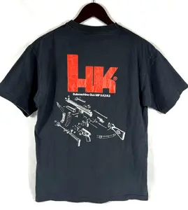 Vintage HK Heckler & Koch Submachine Gun Shirt MP 5 A2/A3