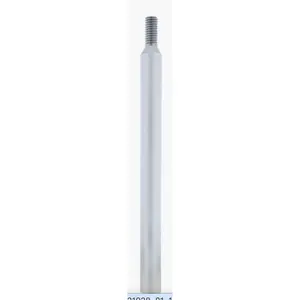 6" Shifter Shaft Extension - Liquid Silver - 21928