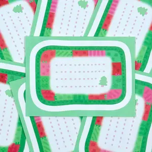 Orchid Studio Christmas Text Memo Stickers