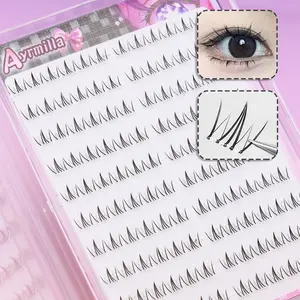 Reusable Self-Adhesive Eyelashes, No Glue Needed, 3-5mm False Lashes, Reusable Makeup for Women, Easy Apply Lower Lashes, Press on lash