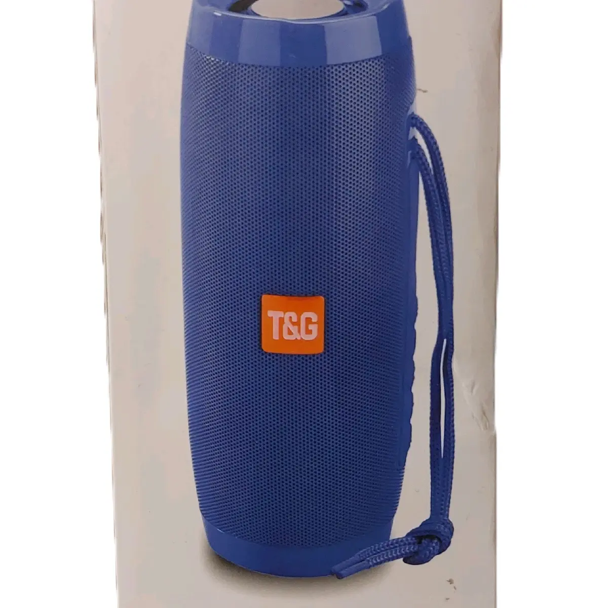 T&G Blue Stereo BT Speaker for Audio with Smartphone Compatibility