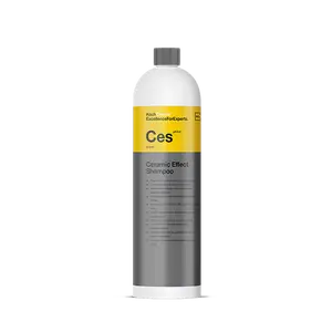 Koch Chemie Ceramic Effect Shampoo CES | Cleans and Seals in One Step | Hydrophobic Gloss and Slick Finish on Paint Glass and Plastic | Hand Wash Mix 1 to 200 Yields Up to 20 Bucket Washes | 1 Liter Hyaluronic Acid Conditioner Hair Thickening Conditioner