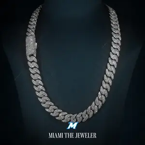 Moissanite Miami Cuban Chain [12mm]