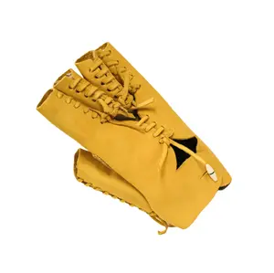 Charro Guante Leather Roping (M) Glove Manilla