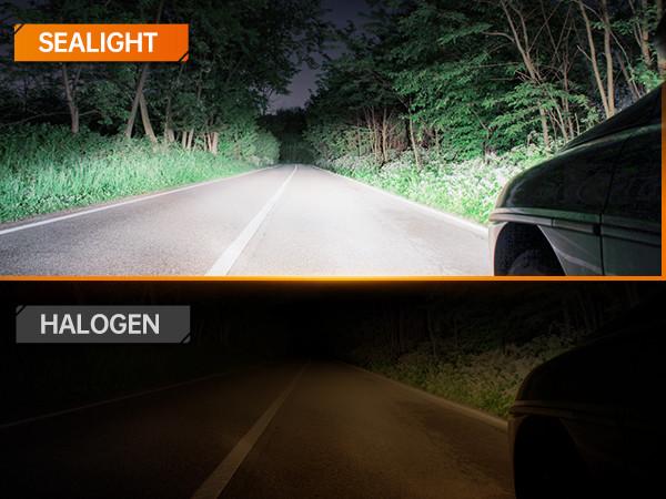 1995 Chevrolet Astro 9005/HB3 60W 6500K White IP67 LED Headlight Bulb 2PCS SEALIGHT S2