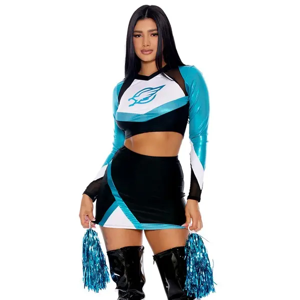 Women's Sexy Euphoric Cheerleader TV Character Costume