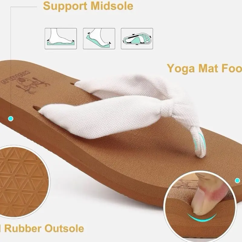 #1 Best Selling KuaiLu Flip Flops for Women – Supportive & Soft Thong Sandals for Beach & Daily Wear Summer Walking Shoes Footwear Girl