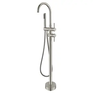Contemporary High Flow Freestanding Tub Faucet