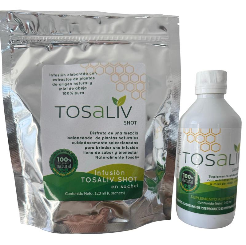 Tosaliv Package 240ml Syrup and 6 Shots Sweet Beverage for Daily Use at ...
