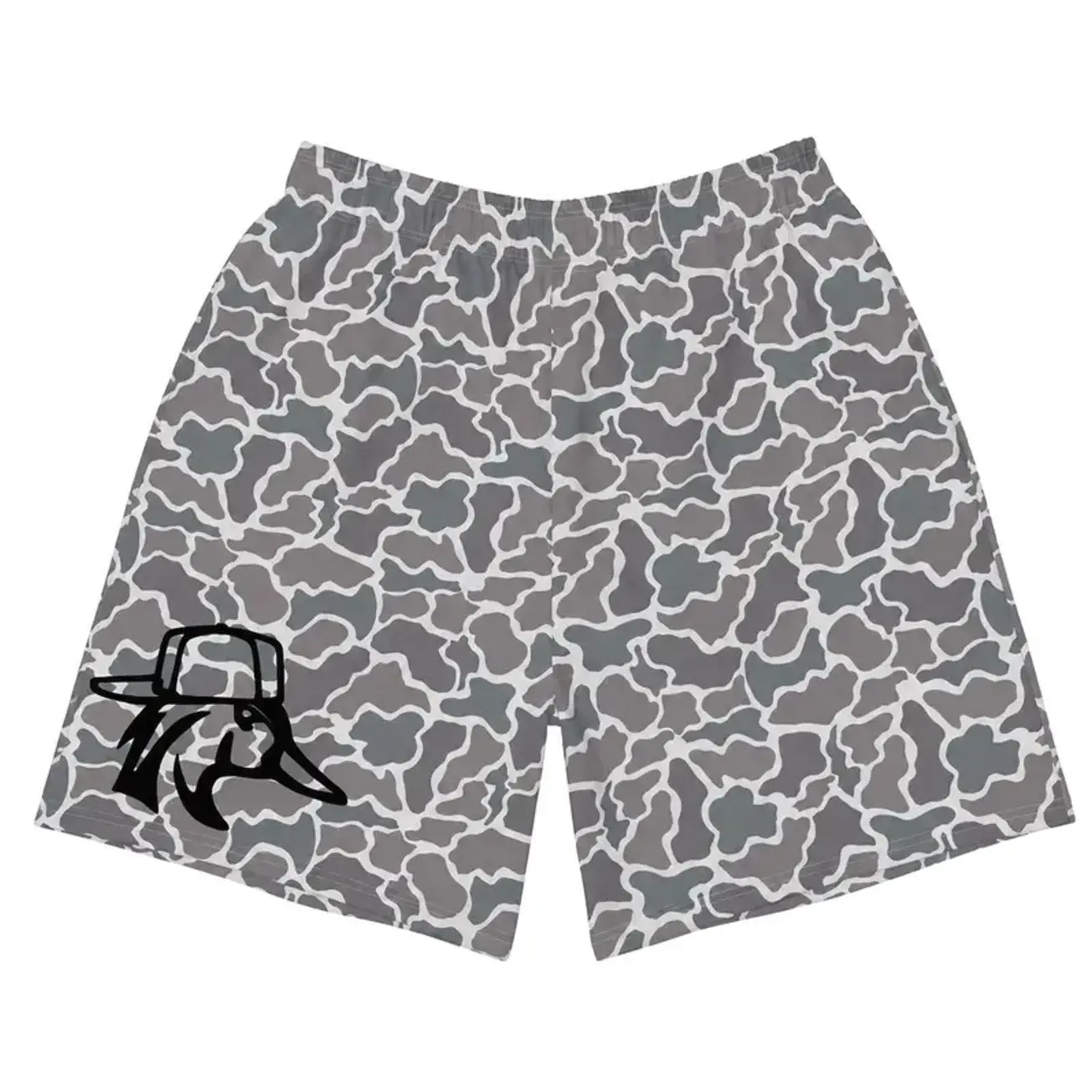 Men's Duck Head Logo Camo Shorts | Timber Hunting Shorts | Woodland Camouflage Shorts | Deer Hunting Short | Turkey Hunting Gear | Bow Hunting Outfit | Backwoods Camo Shorts | Men's Outdoor Shorts | Lightweight Performance Shorts 1, L