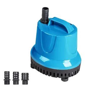 660 GPH Bottom Feed Submersible Water Pump - 60W Energy Efficient, Low-Suction Heavy Duty