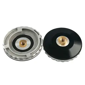 4Inch/5Inch Snail Lock Rubber Aluminum Connector - Sticky Disc for Side Polishing Grinder, Water Grinding Pad, Stone Chamfering Machine Accessories outdoorfun