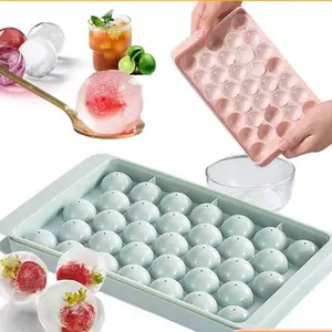 33-Hole Round Ice Ball Tray