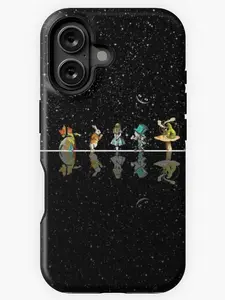 Wonderland Starry Night - Alice In Wonderland Iphone Case Phone Case Phone Cases Phone Cover Hard Case Tough 2-Piece Phone Case