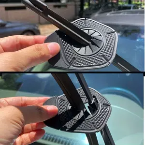 Car Wiper Hole Protector Set, Dustproof Windshield Cover, Leak-Proof Car Accessories, Waterproof Decoration Parts, Essential Auto Supplies, Automotive