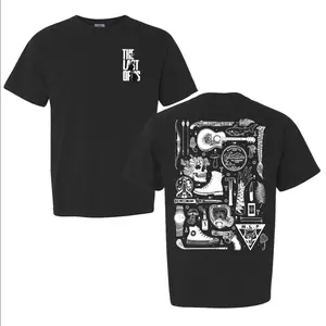 The Last Of Us Doodle Arts 2 Sides T-Shirt, Joel Miller TLOU Shirt, Ellie William Gift For Game Lovers Casual Clothing, Gaming Sweatshirts