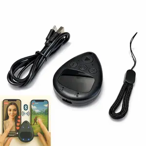 Bluetooth Screen Tapper Auto Clicker for TikTok App - Wireless Touchpad Remote Phone Tapper for iPhone & Android (iOS AssistiveTouch Required), Dual Device S1/S2, 2-Speed Silent Clicker