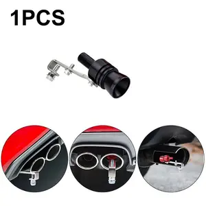 Exhaust Pipe Sound Enhancer, Noise Booster for Vehicles, Improves Exhaust Sound, Fits Cars Trucks Suvs Motorcycles Scooters, Car Accessories
