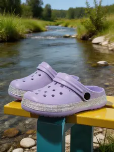 Cartoon Kids Hole Shoes, Boys Girls Summer Lightweight Sandals, Baby Fashion Beach Slippers, Eva Material, Less Than Ankle Height