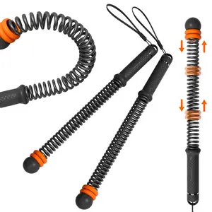 Cordless Battle Ropes - Portable Home Gym Equipment for Full Body Workout, Versatile Resistance Training Gear for Indoors, Outdoors & Travel, Perfect Fitness Gift for Men & Women