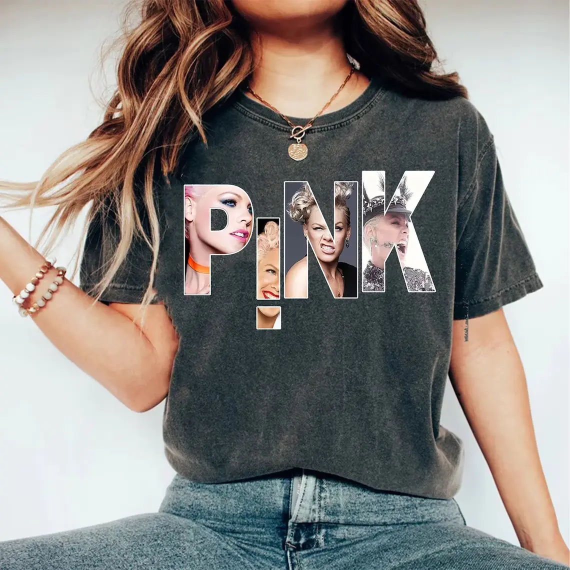 P!nk Pink Singer Summer Carnival 2023 T-Shirt, Pink Shirt, Pink Fan Shirt, Singer T-shirt