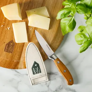 Bloomhouse Italian 4 Inch Paring Knife made with Olive Wood and German Steel