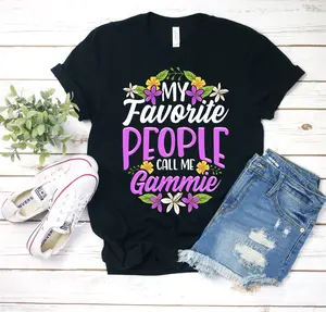 My Favorite People Call Me Gammie Shirt, Gammie Shirt, Gammie T-Shirt, Mothers Day Shirt, Gift For Gammie, Personalized, Gammie Gift