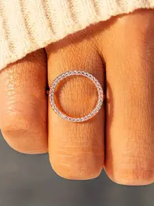 1 PC Luxury Cubic Zirconia Ring For Women For Wedding Engagement Party Jewelry Valentine's Day Gift