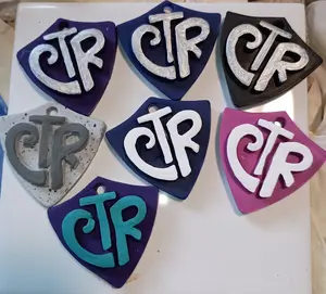 Keychain fobs-handmade polymer clay