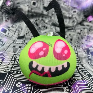 ALIEN INVADER ZIM Plushie Manjuu keychain cute