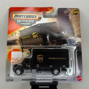 Matchbox Working Rigs UPS International Durastar Box Truck with Lift Gate