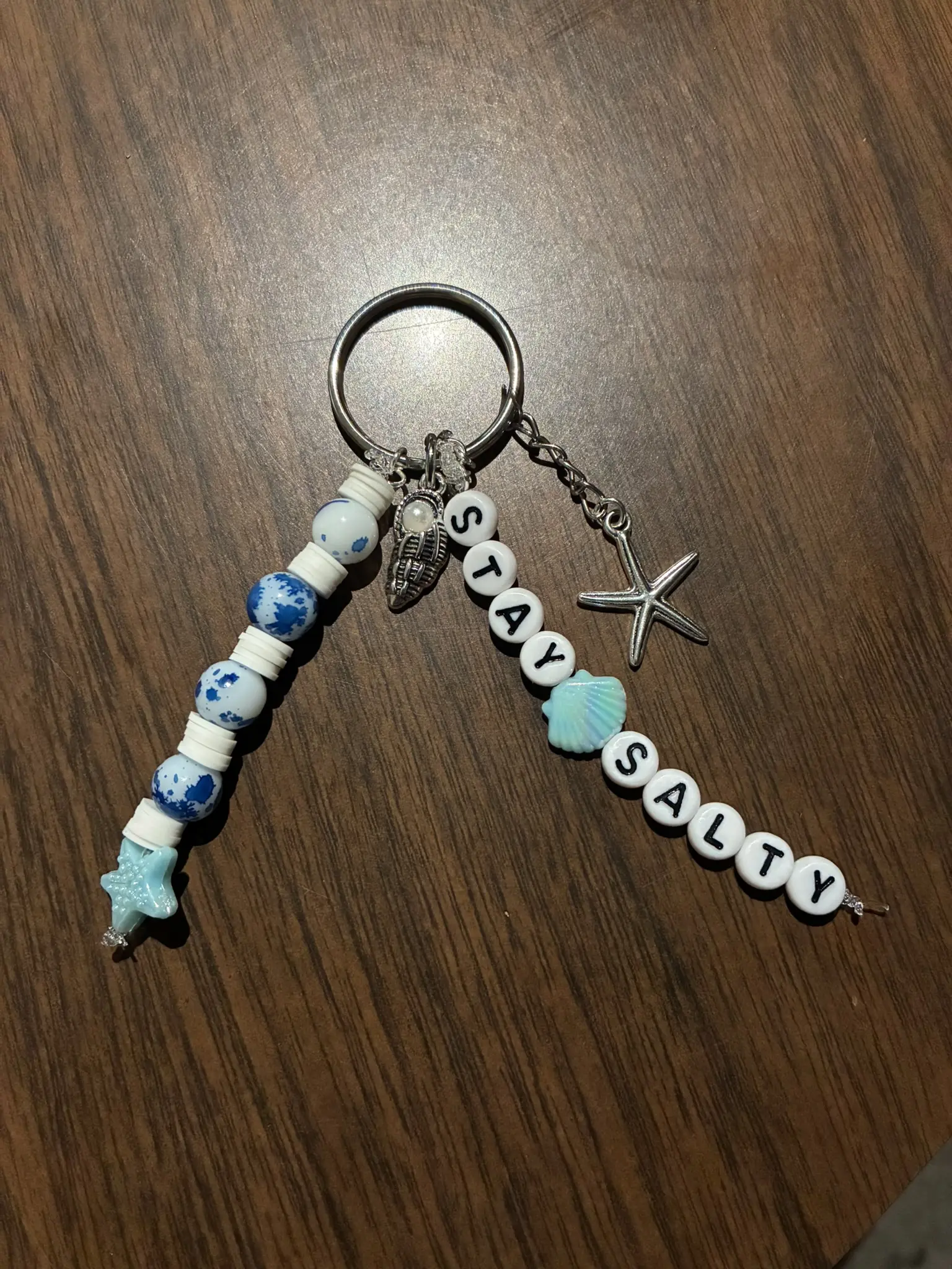 Stay Salty Fashion Accessory Keychain, Costume Jewelry Keychain for Daily Use