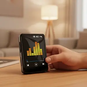 MP3 Player with 1.8-Inch Color Screen Bluetooth 32GB/64GB TF Card Support MP3 WMA WAV OGG FLAC APE Portable Audio Digital Memory Headphone