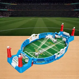 Tabletop soccer match, a two-player, parent-child interactive puzzle game, World Cup soccer.