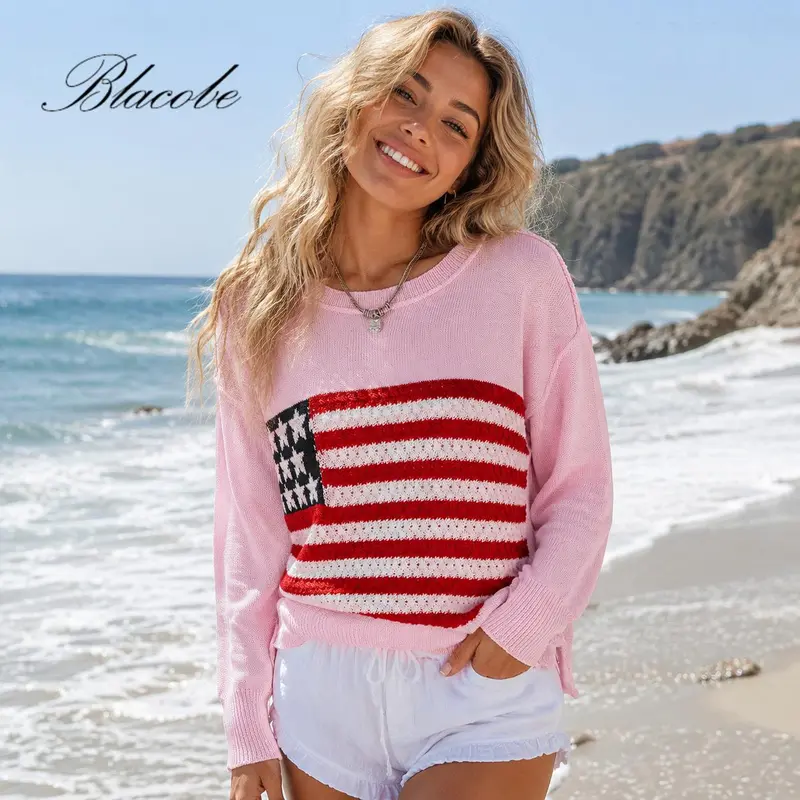 flag sweater - TikTok Shop