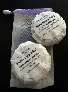 Solid Shampoo / Conditioner Bar  Rosemary & Mint