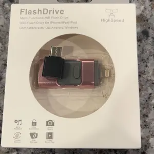 Flash Drive For IPhone & Type-C OTG USB 3.0 Memory Stick 4 in 1 Memory Stick, Movespeed Flashdrive Photo Stick Pen Drive 128GB 256GB 512GB 1TB External Storage Capacity Thumb Drive For IPhone IPad Type-C Phones Android Compute