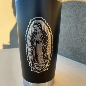 Virgen Mary 20 ounce tumbler