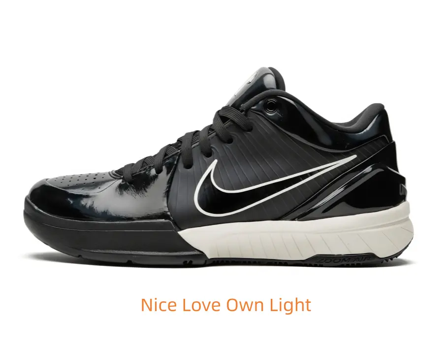Black White Two-Tone Gloss Patent Low Top Basketball Shoes For Men Women, White Outline Side Swoosh Logo, Vertical Fine Line Mesh Upper, Two-Tone Rubber Outsole, Vintage Street Performance Sneakers