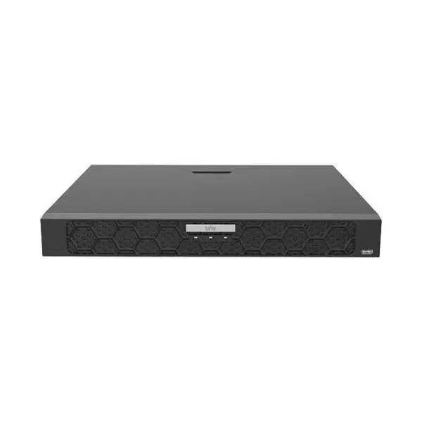 UNV 16-Channel 16MP UltraHD NDAA Compliant PoE NVR with 2 SATA HDD Bays