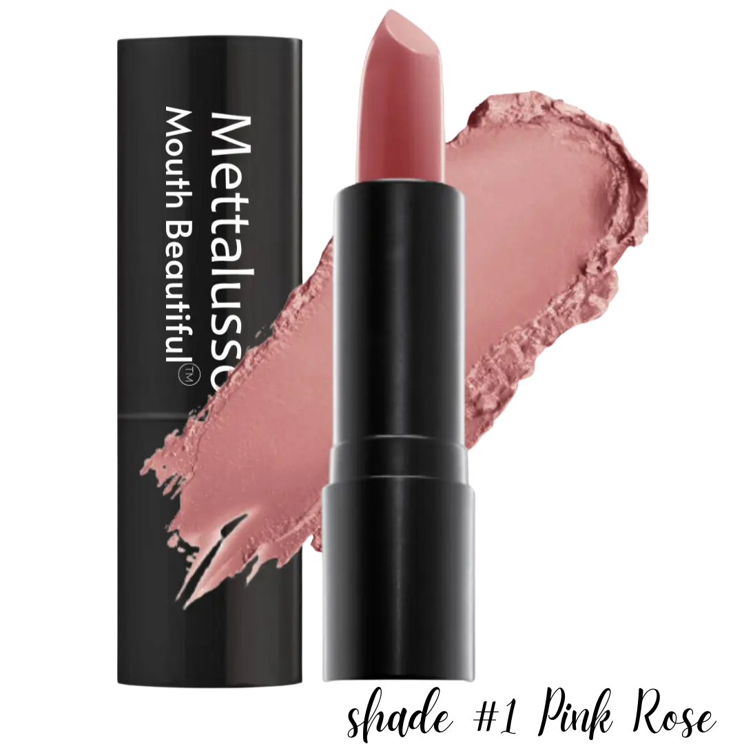 Mettalusso Mouth Beautiful Vegan Creme Full Coverage Lipstick