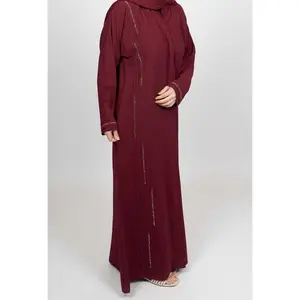 Nuha – Maroon Abaya